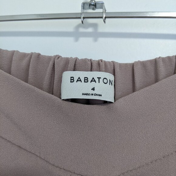 Babaton Pale Blush Pink Dress Pants - Picture 3 of 3